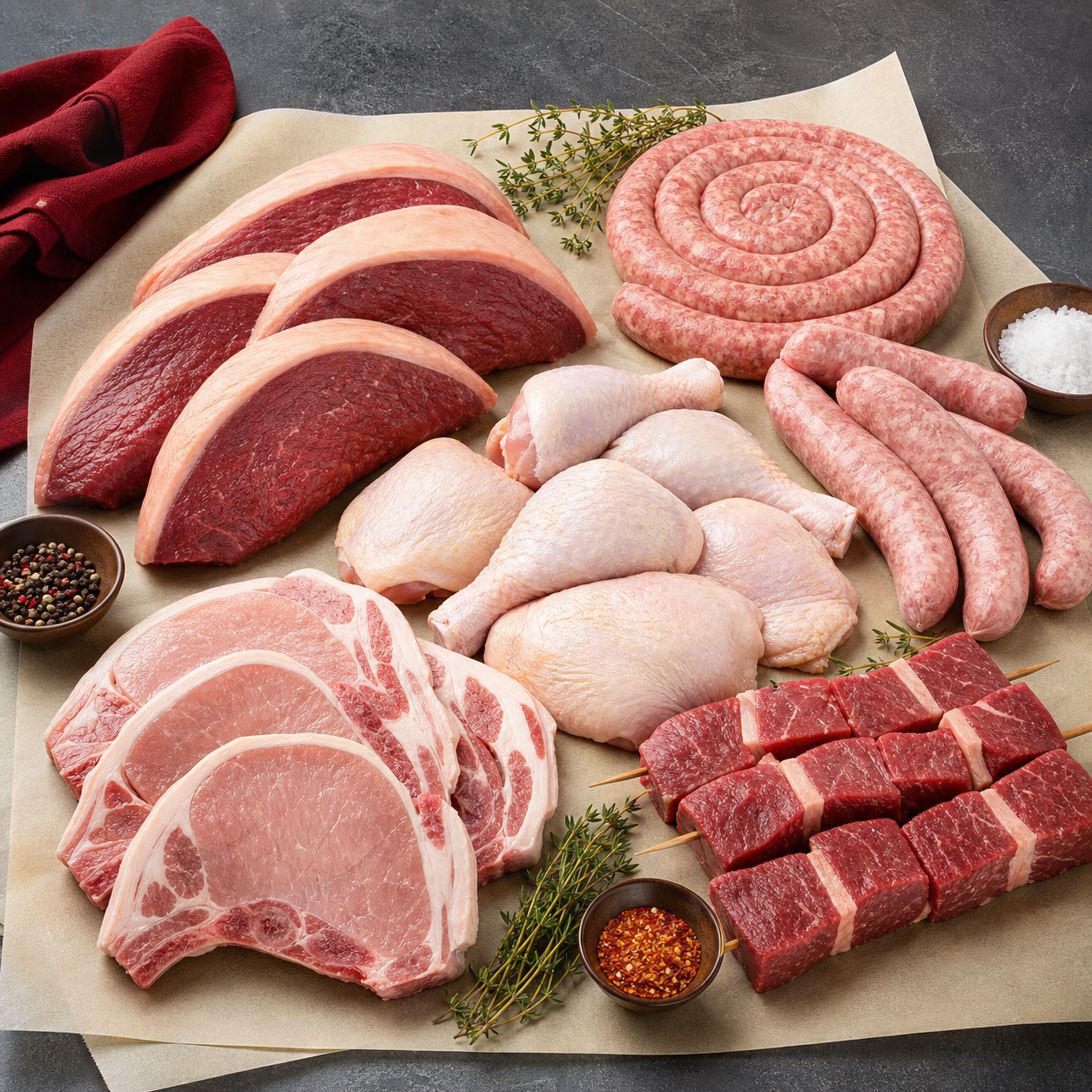 Produtos de mercearia Angus Grill